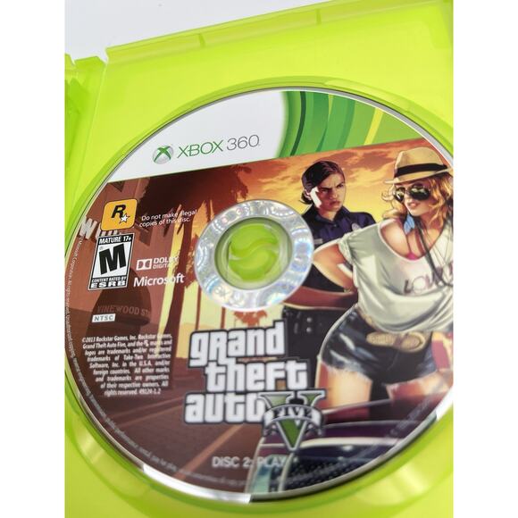 Grand Theft Auto IV (Microsoft Xbox 360, 2008) GTA4 CIB Complete w/ Map & Manual - Picture 12 of 12